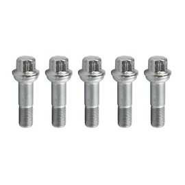 EIOFEVY 5pcs Stainless Steel Wheel Lug Bolt 2 5/8" for GLE350 16-18,for GLC300 16-19,for GLE350 16-18,for GLA250 14-18,for G63 AMG 13-19,for G550 09-18,for GLS450 17-19 W164 W166 X204 W221 C216