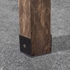 Fence Post Holder Ground Spike Use for Concrete Deck -