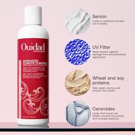 OUIDAD Advanced Climate Control Heat & Humidity Stronger Hold Gel, 8.5 Fl Oz