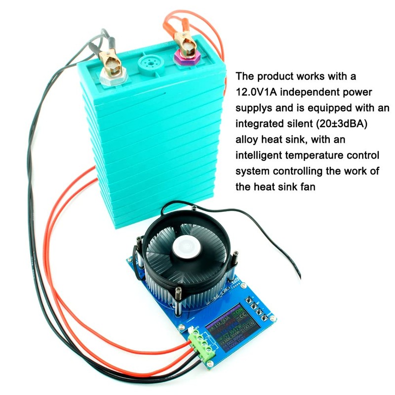 KKnoon 150W 20A Adjustable Constant Current Electronic Load 2.4inch TFT