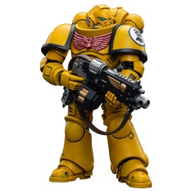 JOYTOY 1/18 Warhammer 40,000 Action Figure Imperial Fists Intercessors V2 Anime Collection Model, JT6656