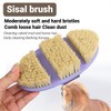 AIMALL Oval Horse Cleaning Brush - Versatile Riding Comb with
