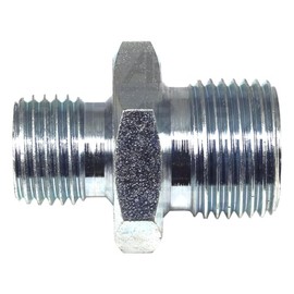 APUK Hydraulic Adaptor 1/4'' - 3/8" BSP Male - Male Reducer Replacement for John Deere Tractor