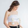 Medela Easy Expression Bustier, Hands-Free Pumping Bra, White, Small
