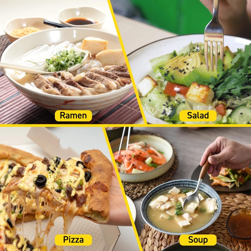 Ramen Toppings Mix Dehydrated Vegetables - Freeze-Dried Tofu & Vegetables,