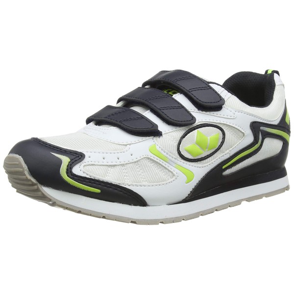 Lico Unisex Adults' Nelson V Running Shoes, White (Weiss/Marine/Lemon Weiss/Marine/Lemon), 3.5 UK