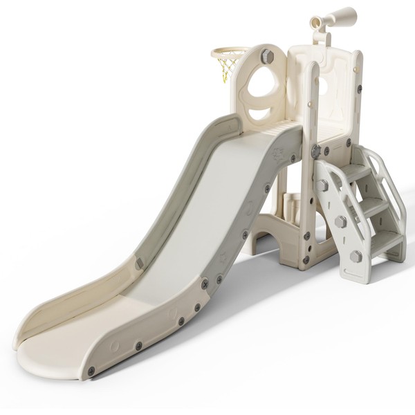 w-nest 6 in 1 Toddler Slide for Toddlers Age 1-3,