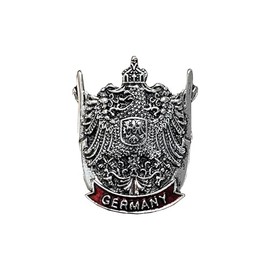 Oktoberfest Eagle Crest German Metal Hat Pin with "Germany" Banner