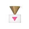ATHIA GOLDEN DRIPPER, STAINLESS STEEL COFFEE FILTER, PAPERLESS FILTER, REUSABLE
