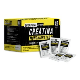 Creatina Monohidratada Creapure - 60 Sachets 5gr Sabor Sin Sabor                                                                                      