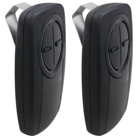 Suifaqi Upgrade Universal 2 Button Garage Door Opener Remote for Chamberlain/LiftMaster/Genie for Yellow Orange Red Purple Green Learn Button or DIP Switch