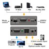 HDMI Audio Embedder Inserter Digital Analog Audio + DVI to