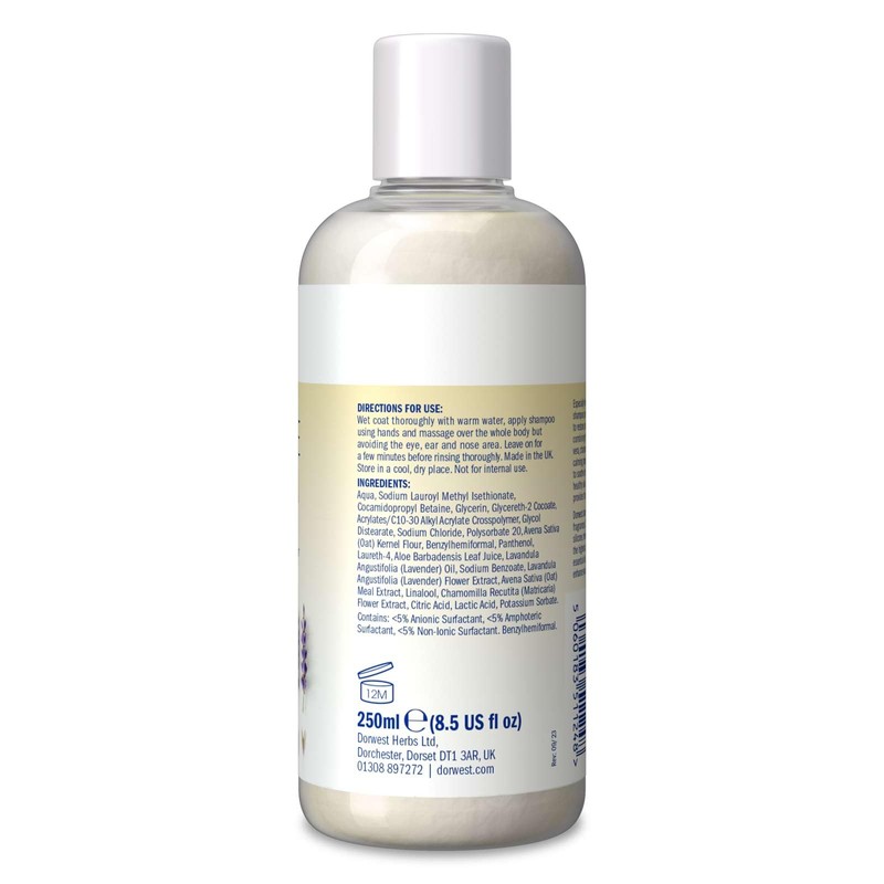 Dorwest Soothe and Calm Dog and Cat Shampoo 250ml