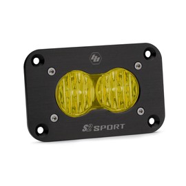Baja Designs S2 Sport Flush Mount LED Light (Wide Cornering; Amber)