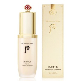 (eTV) The Who Gongjinhyang Me Velvet Liquid Foundation 40ml / (eTV) 더후 공진향 미 벨벳 리퀴드 파운데이션 40ml