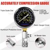 AutoWanderer Tool Engine Compression Tester Automotive, 8Pcs Small Engine Compression