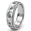 Fidget Ring - 925 Sterling Silver Anxiety Rings - Spinner