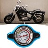 Aluminum Alloy Radiator Cap with Temperature Gauge Pressure Adjustment Leakproof