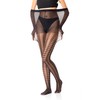 Gi&Gi Tights Large Sizes Women's Pattern Transparent Tights 40 Denier