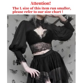 Long Sleeve Shrug Top Goth Black Balero Gothic Y2k Crop Tops Bishop Sleeve Punk Victorian Vintage Womens Shrugs