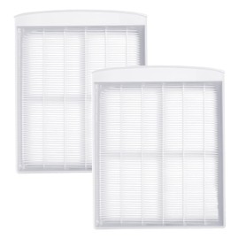 Makartt Nail Dust Collector Filter: G4 High-Efficiency Reusable Nail Dust Extractor Replacement Filter Compatible with Sylvie Plug-in & Sylvee Rechargeable Nail Dust Collector, 2-Pack