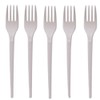 100 x Reusable Plastic Fork Party Fork Plastic Cutlery Reusable