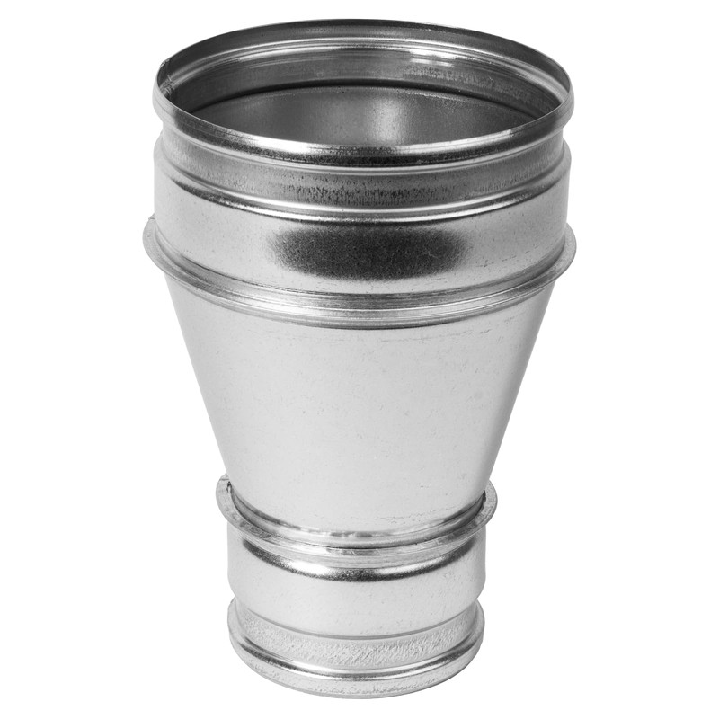 Vent Systems 6" Inch to 4" Inch Galvanized Steel Duct