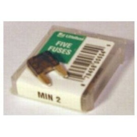 Littelfuse #OMIN002.V 5PK 2A Mini Blade Fuse