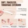 Tomicca Nail Tips and Nail Glue Set Fake Nails Tips