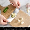 3pcs Set Garlic Crusher Garlic Press Dishwasher Safe, Stainless Steel