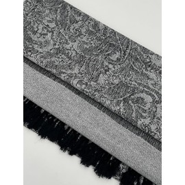 Pashmina Shawl Wrap for Women Soft Lightweight Multi-Purpose Scarf for Weddings, Parties & Casual Wear (Light Grey-PL1827)