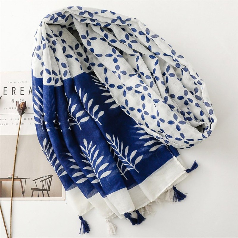 FASELE Scarf, Large, Soft, Soft, Soft, Bohemian, Refreshing, Fresh, Fresh,