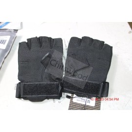 Unbranded Half Finger Protected Knuckle Safety Tact Gloves Padded Outdoor Sport Gloves