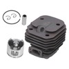 48mm Cylinder Piston Kit Cylinder Piston Circlip Set Garden Chainsaw