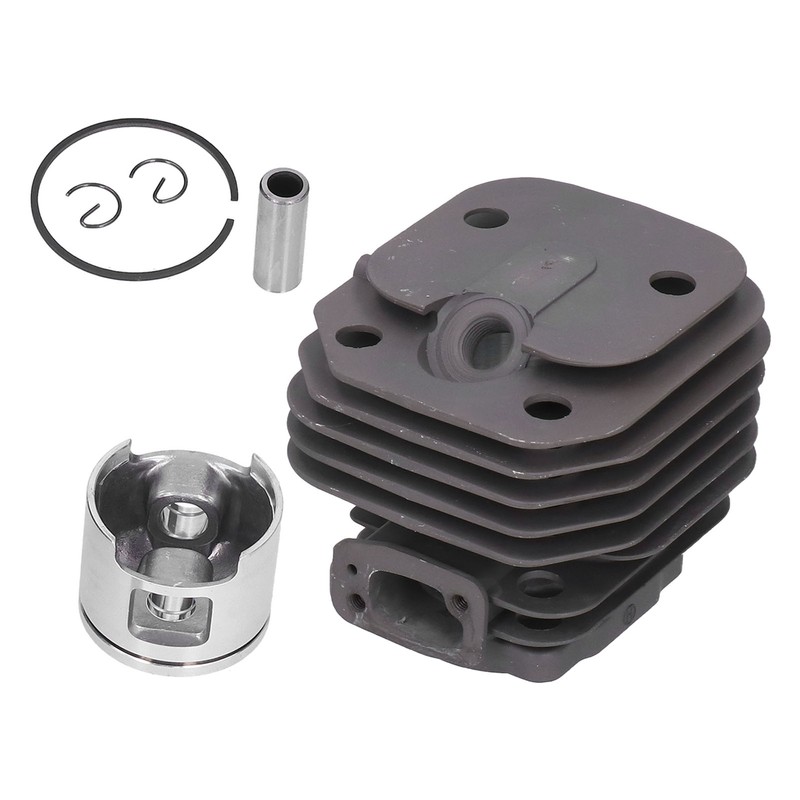 48mm Cylinder Piston Kit Cylinder Piston Circlip Set Garden Chainsaw