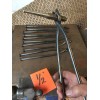 Zinn Forge Blacksmith Tongs- 12”- Universal- Multipurpose- Forging Tool- Hand