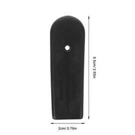 Ipetboom 1 Pair Rubber Tips for Wheelchair Handle Brake Replacement Wheelchair Wheel Lock Cover for Drive Transport Wheelchair Wheelchair Accessory