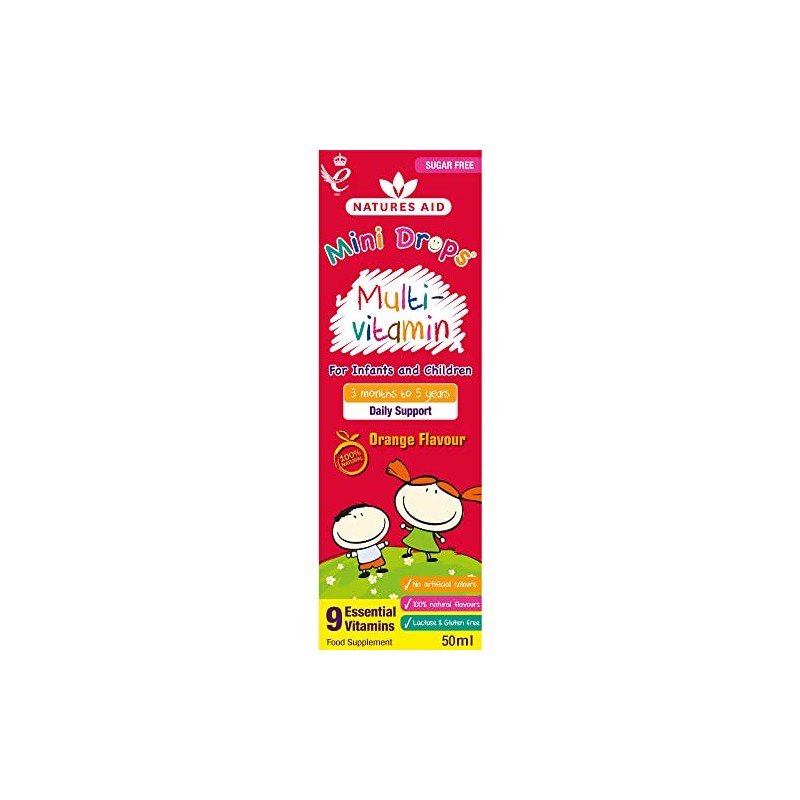 NATURES AID Multivitamin Drops For Children, 50 ML