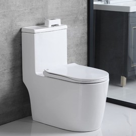 Automatic Toilet Flusher, Smart Toilet Flush Sensor, Hands-Free, Motion Activated, USB Rechargeable, Battery-Free Design, White Toilet Flush Kit for Home, Office, Public Restrooms