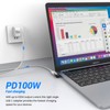 MOGOOD 90 Degree USB C Male to USB C Female