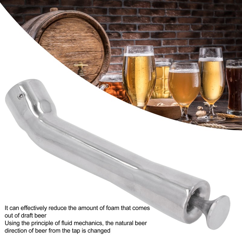 Beer Tap Stainless Steel Turbo Tap Fast Reduce Beer Foam