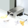 Window Security Lock Stopper, Anti-Opening Device Balcony Flat Key