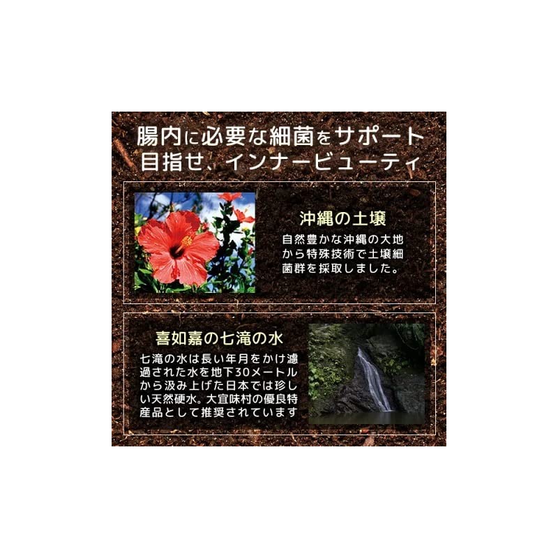 プロバイオティクス土壌菌サプリメント SOILcure（ソイルキュア）パウダー15ｇ/75日分