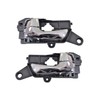 PT Auto Warehouse HY-2306M-FP - Manilla interior interior cromada -