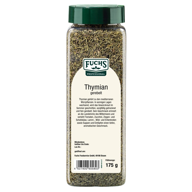 Fuchs Professional - Thyme rubbed | 175 g in a