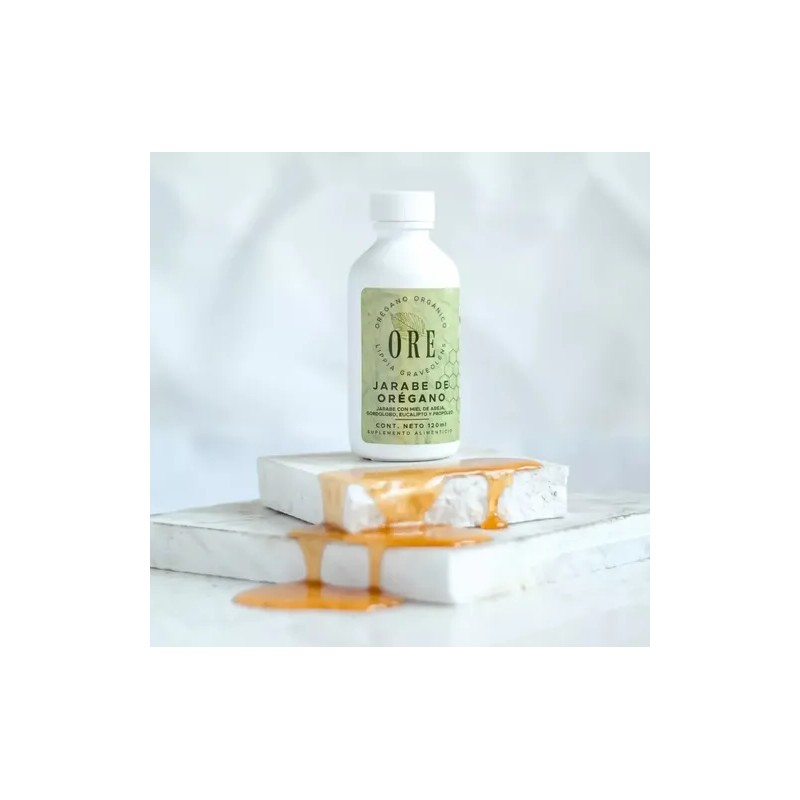 Aceite De Orégano Y Coco, Jarabe De Orégano Y Miel
