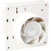 Newlec NL880 Standard Bathroom Extractor Fan 4" - White