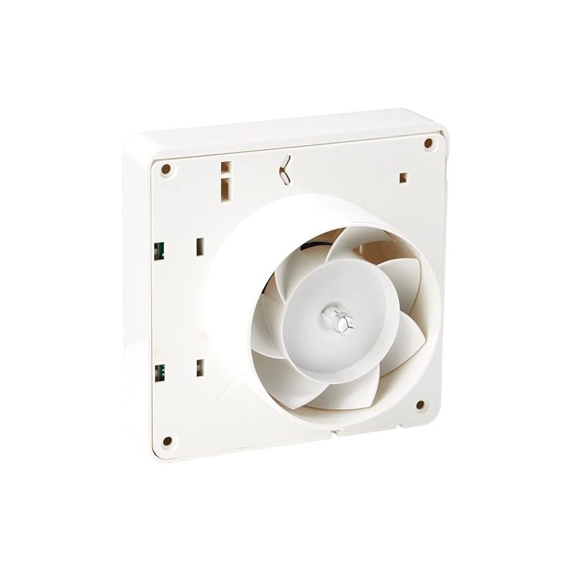 Newlec NL880 Standard Bathroom Extractor Fan 4" - White