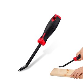 Heavy Duty Staple Remover Tool, Upholstery Staple Puller for Carpet, Wood, Floor, Furniture, and Construction - Durable & Ergonomic Design