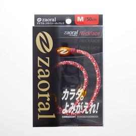 Zaoral ザオラル リカバリーネックレス レッド ゴールド M N73022